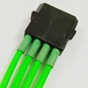 Molex 4PIN to Sata connector adapter extension cable with multi color sleeving ► Photo 2/5