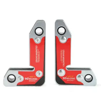 

2 Pieces / Set WM7-S Strong Dual-purpose Magnetic Bracket Angle Welding Magnet Inner And Outer Right Angle Holder Fixator
