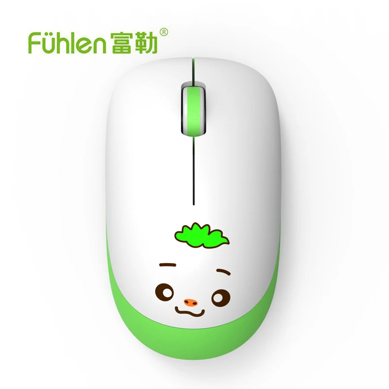 

Fuhlen A05G 1200DPI cute cartoon wireless mouse PC wireless mouse