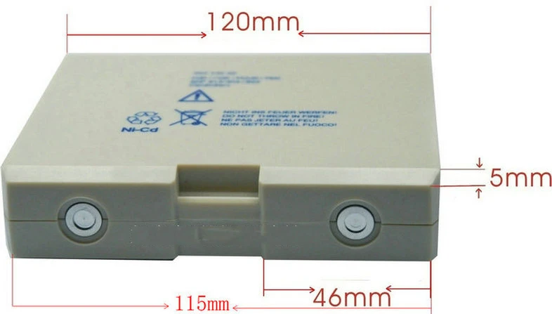 

3000mAH News Defibrillator battery for GE CardioServ 30344030 SCP 913/915/922