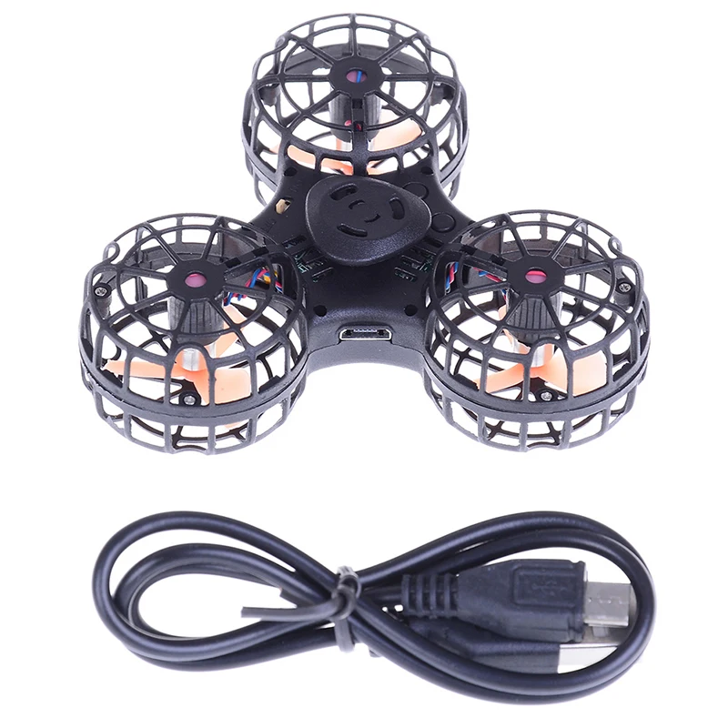 

Mini Hand Flying Spinning Top Spinner Autism Anxiety Stress Release Toy Great Funny For Children Toy