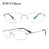 Montures de lunettes en titane flexibles, rectangulaires, lunettes progressives, pour hommes, Prescription ► Photo 1/6