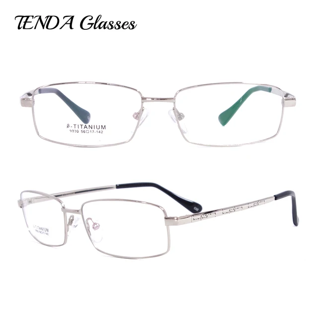 Buy Titanium Flexible Eyeglass Frames Rectangular