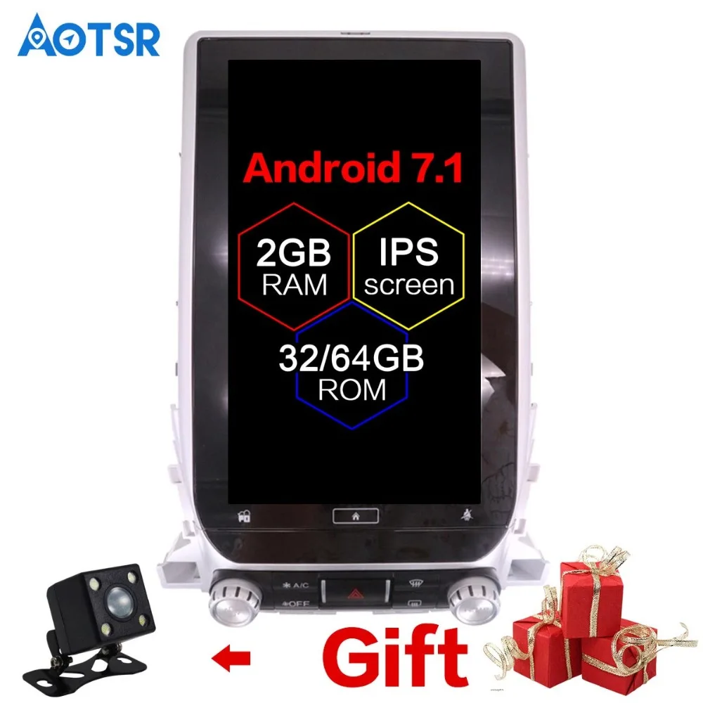 

Android7.0 Tesla style 13.6 inch Car no DVD Player GPS Navigation for TOYOTA LAND CRUISER LC200 2016 2017 2018 stereo multimedia