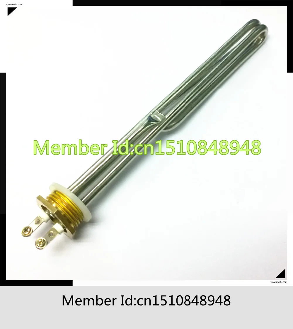 

32mm Thread Stainless Steel Water Boil Tubular Heating Heater AC 220V 3KW 220V 3000W