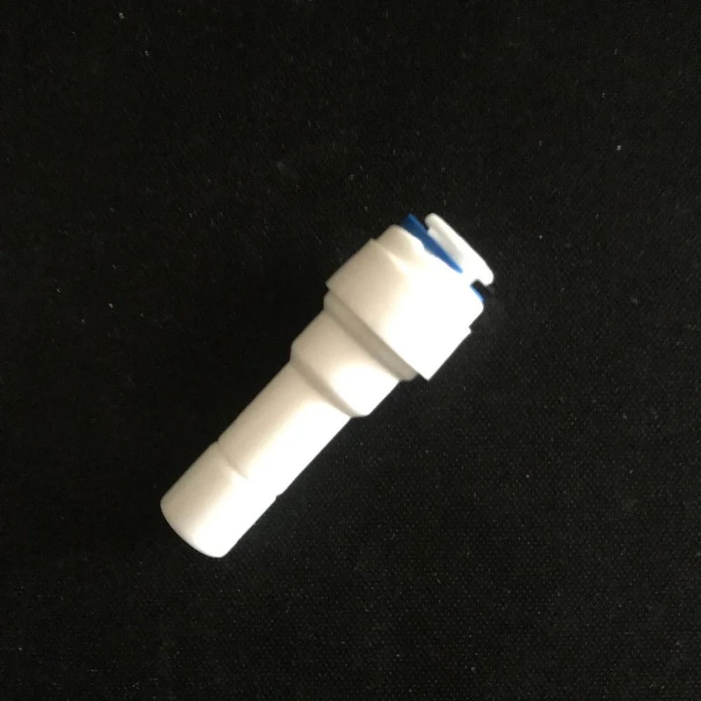 

3/8 x 1/4" OD Tube Plug in Reducer Type Plastic Water Quick Connect Fitting