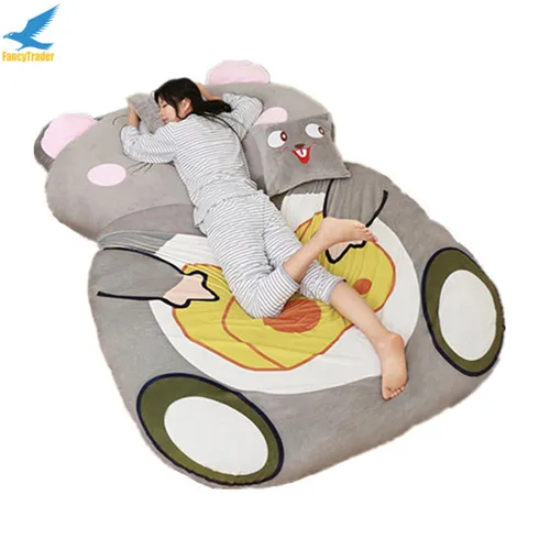 Fancytrader-Giant-Plush-Cartoon-Animal-Mouse-Tatami-Stuffed-Soft-Beanbag-Bed-Carpet-Mat-Sofa (1)