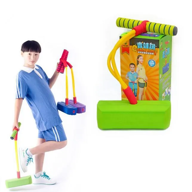 Пена Pogo Jumper Crazy Jumping Frog Jumping Shoes Обувь для прыжков детская спортивная тренировочная Экипировка