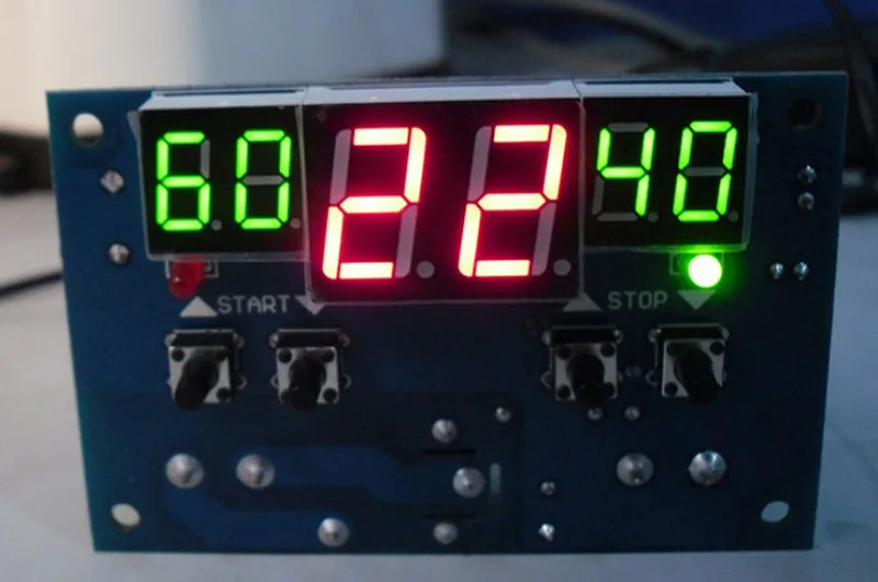 

EPULA 12V Digital LED Display Thermostat Temperature Controller With NTC Sensor