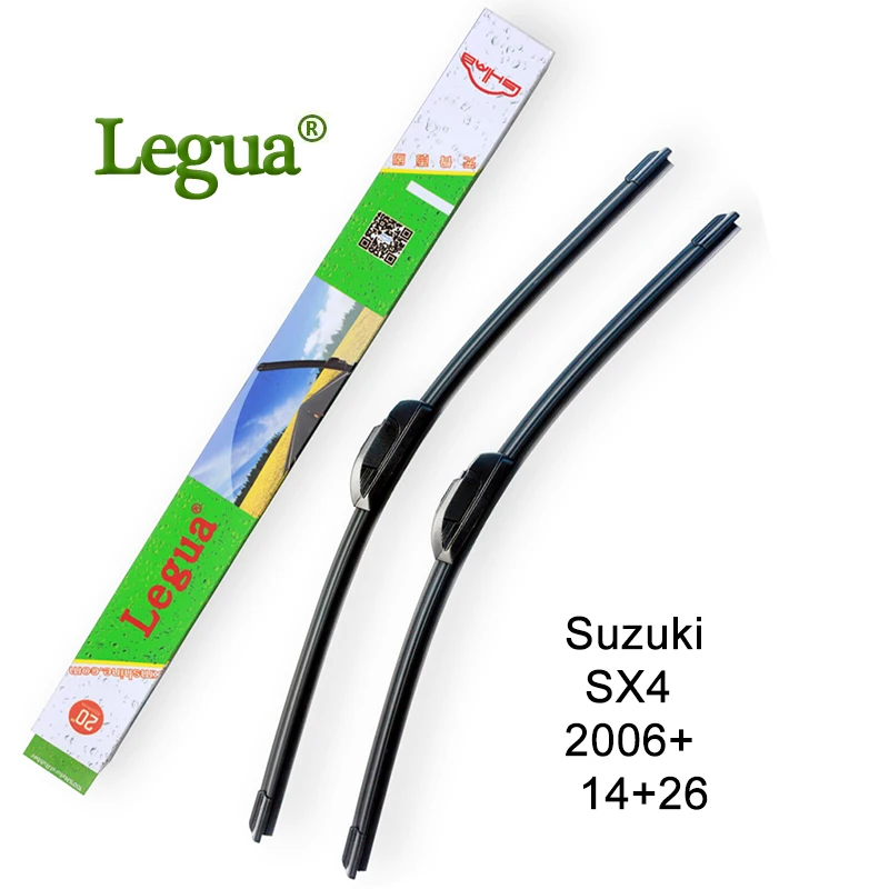 Legua автомобильные стеклоочистители для Suzuki SX4 2006 + 14 &quot+ 26&quot бескаркасные