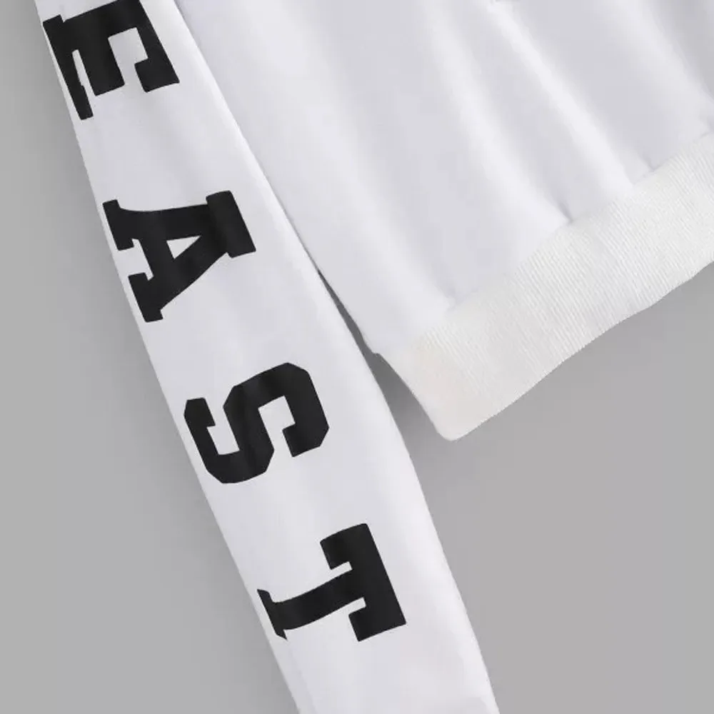KANCOOLD Топ свитшоты для женщин буквы с длинным рукавом Толстовка пуловер Топы повседневные высокое качество Толстовка для женщин 2018DEC6