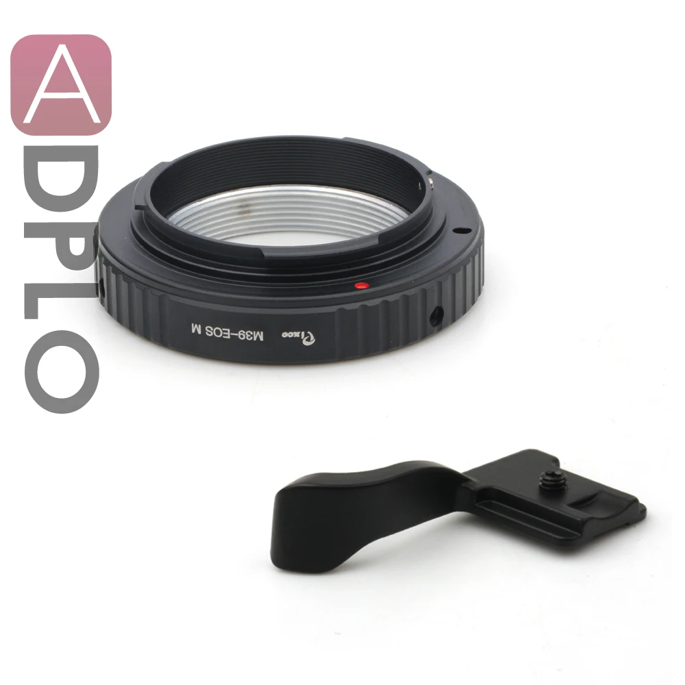 Pixco Lens Adapter for Leica L39 M39 Screw Lens to Canon EOS M2 M EF-M EOS-M Mirrorless Camera Adapter