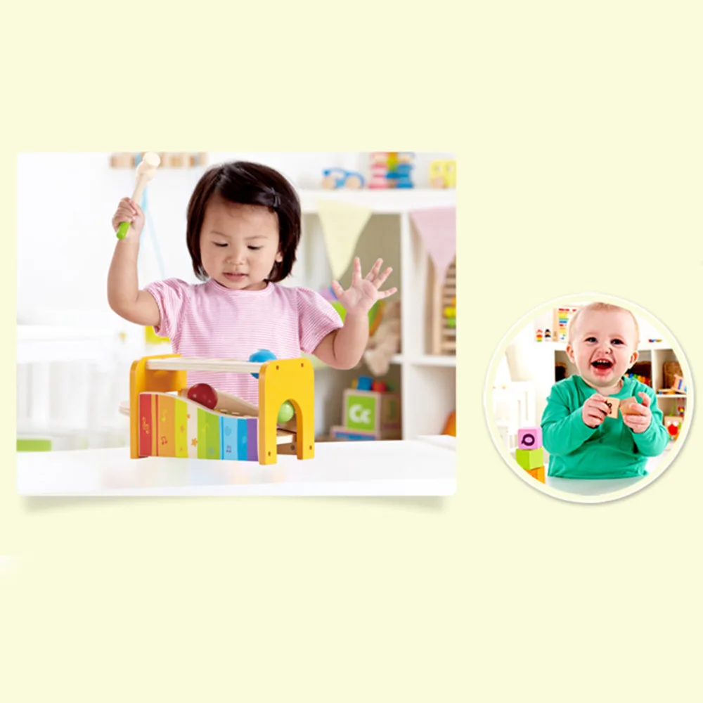 HAPE Wood/детский музыкальный инструмент для мальчиков и девочек Ранняя мелодия