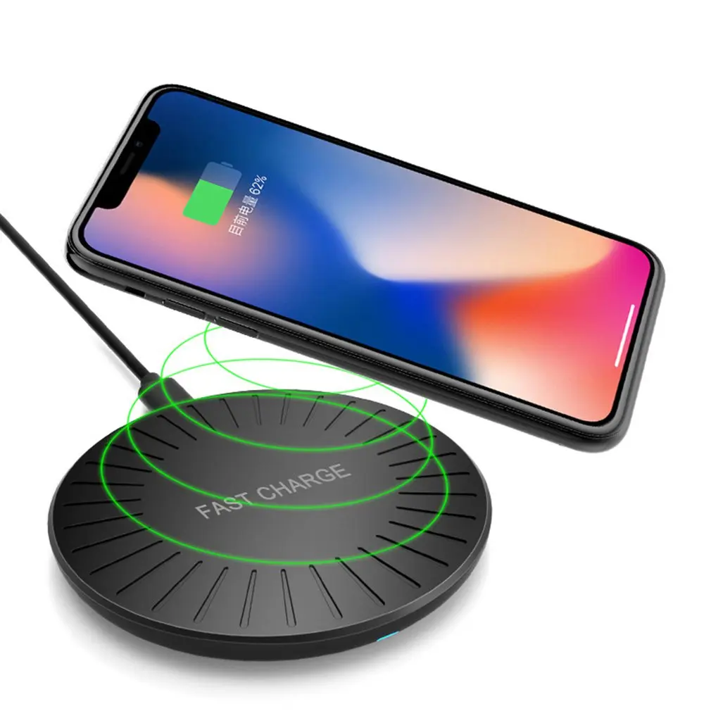 Universal Wireless Charger Qi Fast Charger for iPhone XS MAX XS XR X 8 Plus Wireless Charging