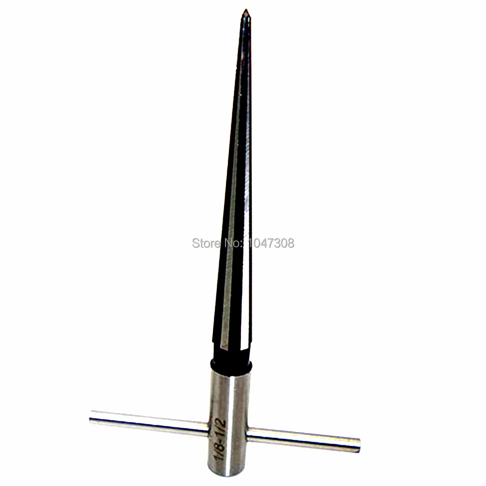 Tapered Taper Hand Held Reamer Hole Pipe Chaser Reaming Bit 1/8" 1/2" 1