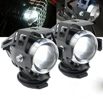 

Universal 15W Motorcycle headlights Auxiliary Fog lamp LED Driving Fog Spot Light U5 For Honda Yamaha