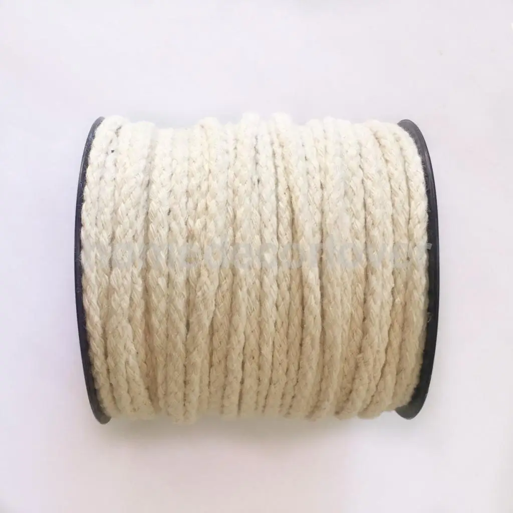 Multi-purpose Natural Twisted Cotton Rope Clothesline Rope Knitting Cord Crafts