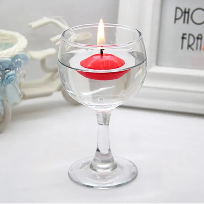 10 шт./лот, романтическая круглая водная плавающая свеча-диск, плавающие свечи, свадебный Декор для дома