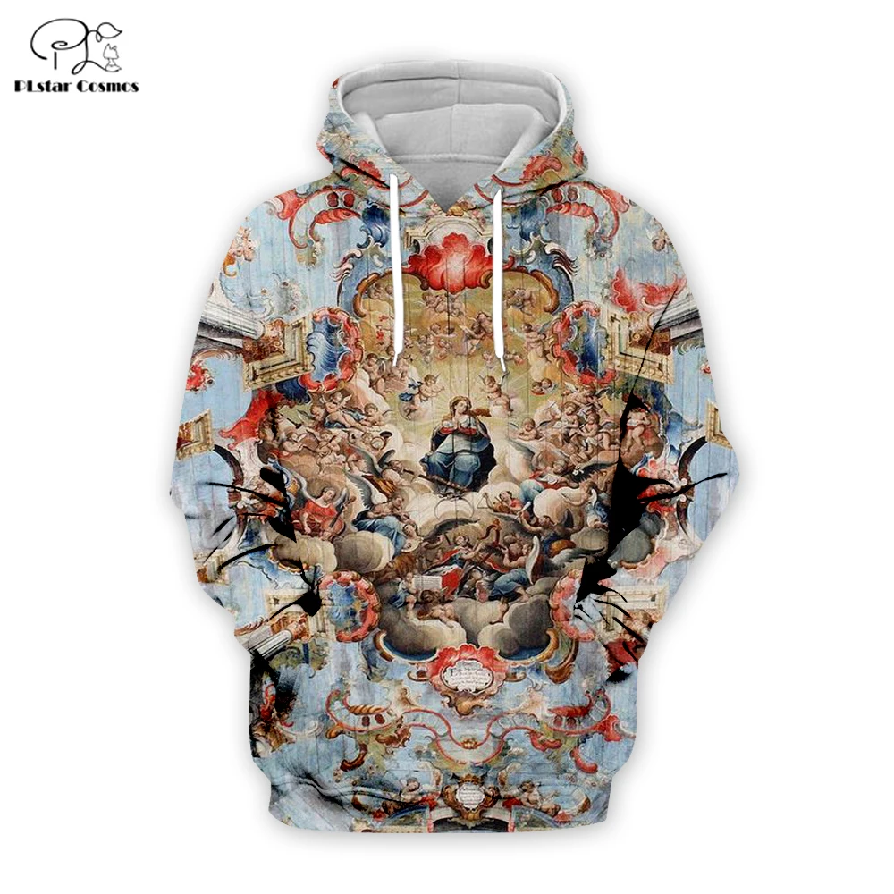 

PLstar Cosmos Christian Messiah 3D Printed Hoodie/Sweatshirt/Jacket/Mens for Womens Retro style apparel Plus size