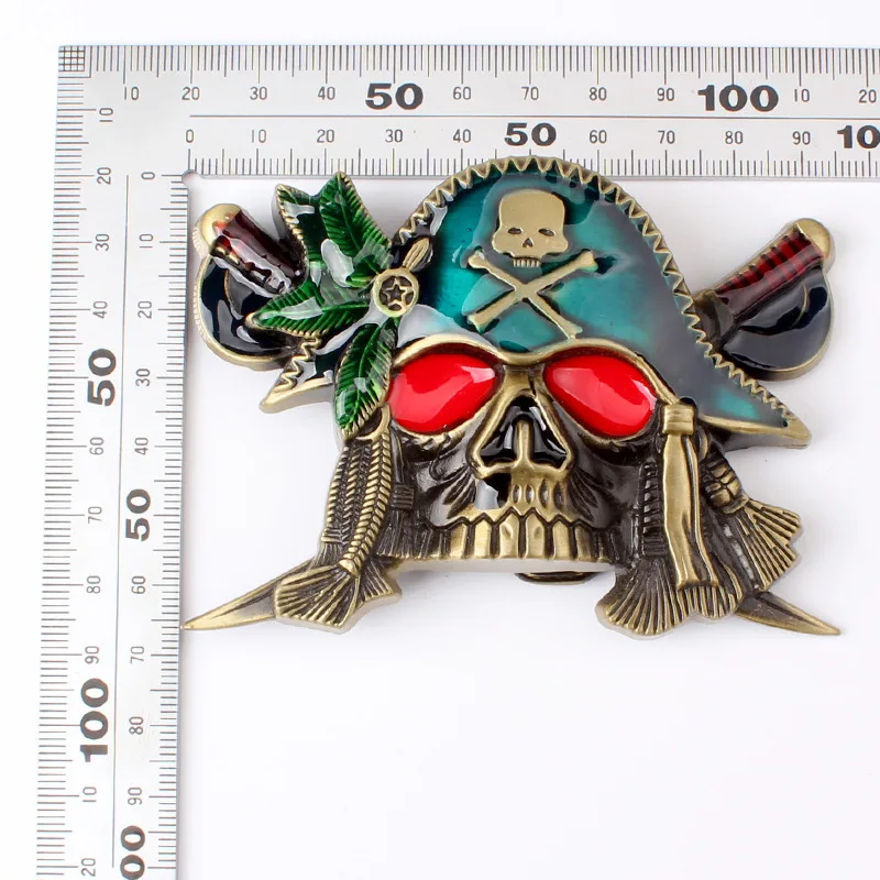Двойной нож пиратский череп с пряжкой гладкая пряжка|skull skull|skull pirateskull knife |
