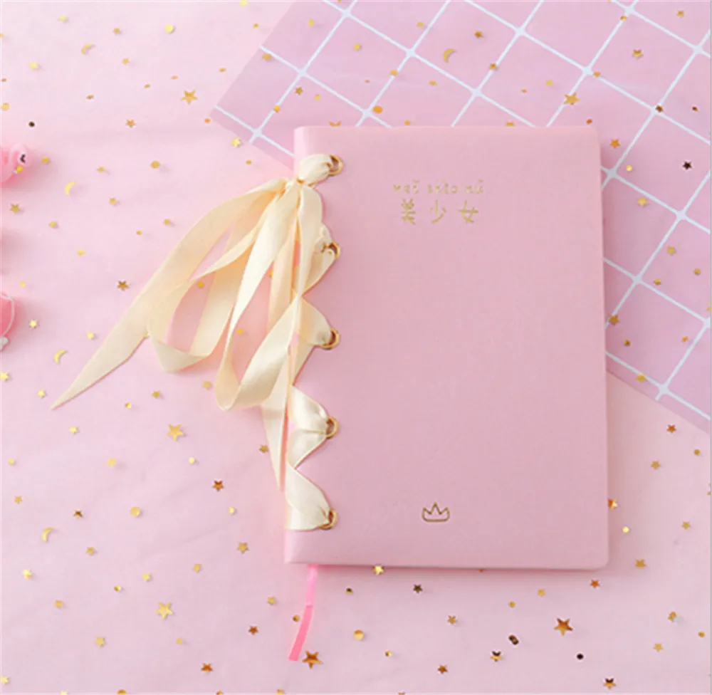Сейлор Мун Кристалл принцесса мечта ПУ розовый планировщик тетрадь для планирования расписания книга мультфильм дневник журнал книга косплей подарок