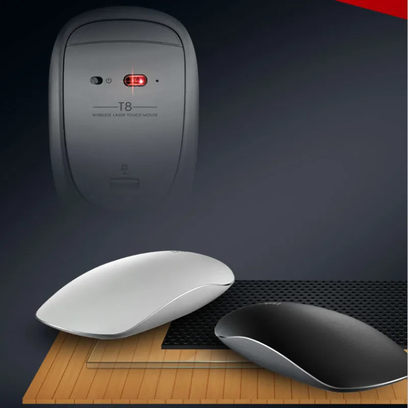 Rapoo 5G Laser Wireless Silent Touch Mouse Top Design Professional Ergonomic Business Magic Office Mice For PC Laptop Computer