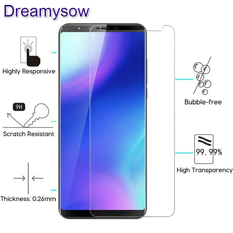 

Tempered Glass for Cubot J7 J5 A5 J3Pro Manito P20 X18 Plus X9 R9 Power Note S Dinosaur Magic Front Screen Protector Phone Film