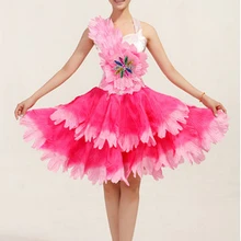 Женской Моды Платье Танец Бальный Танец Конкуренции Платья Стандартный Платья Танцевальная Одежда Балета Платье Розовый S-xxl