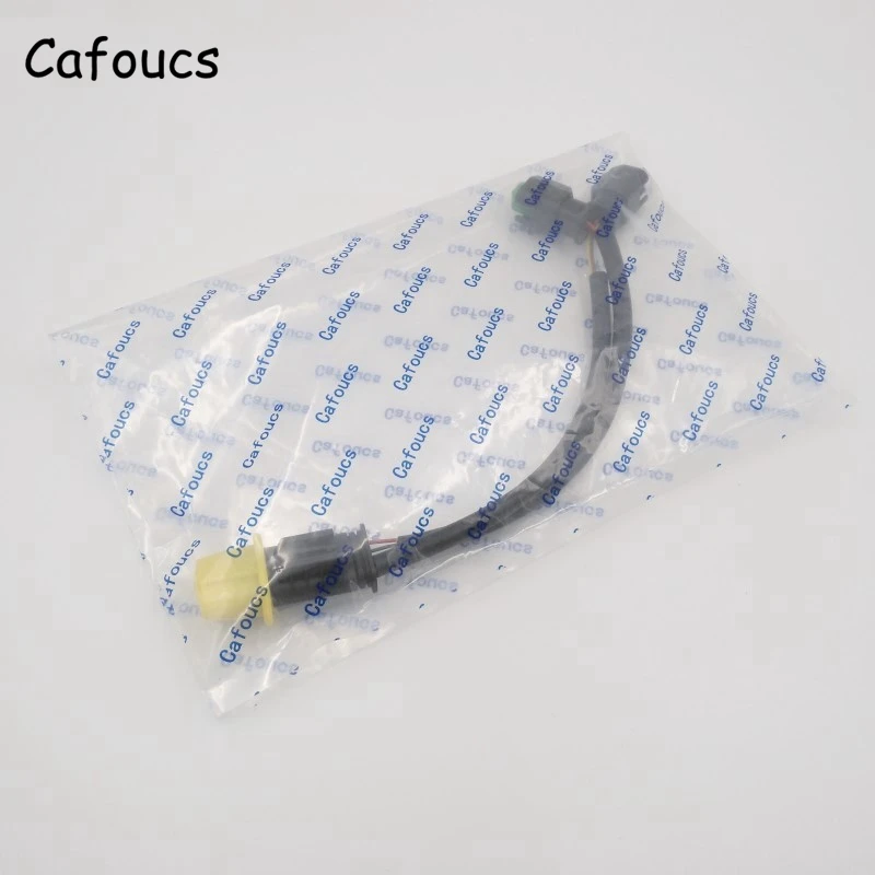 Cafoucs для peugeot 308 408 508 3008 для Citroen C4L C5 1,6 1,6 T термостат корпус провода жгута Разъем 9804315380