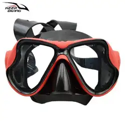 Профессиональная силиконовая маска для подводного плавания снаряжение для мужчин t очки для близоруких мужчин женщин подводная рыбалка
