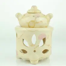 Классический чайник аромалампы и ароматерапия печи Запах Свеча расплава дома аромат лампы Освежители воздуха sk093