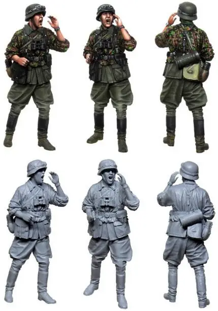 

1/35 Resin Figures German Soldier 1pc