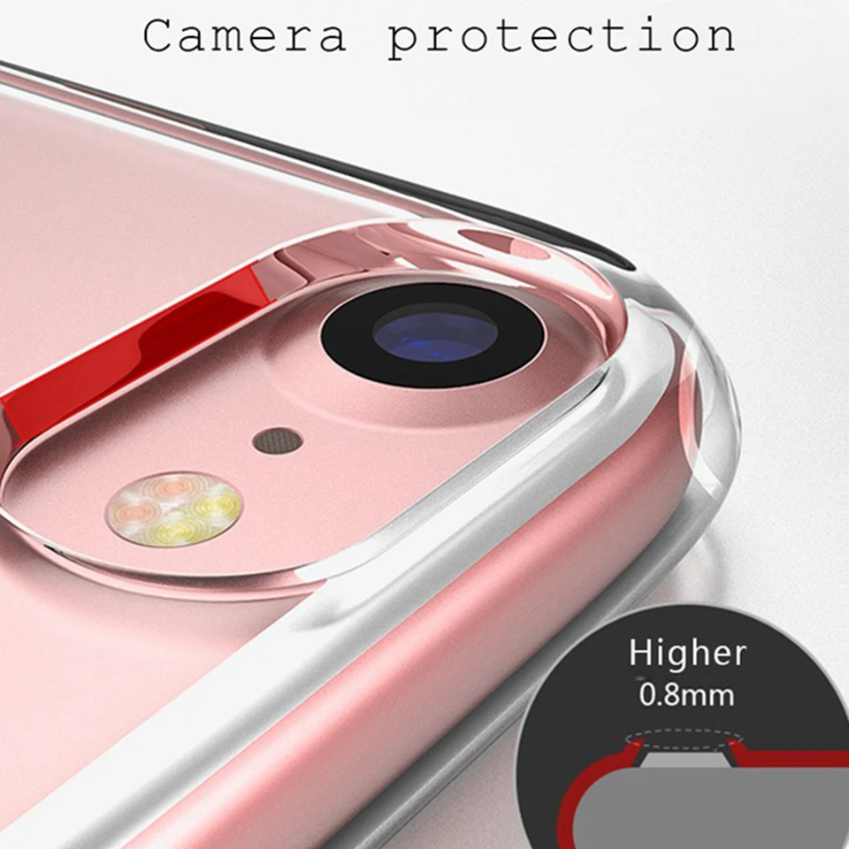 Airbag-Drop-Protection-Case-For-iPhone-7-8-XR-XS-Max-Transparent-Phone-Case-Soft-TPU (3)