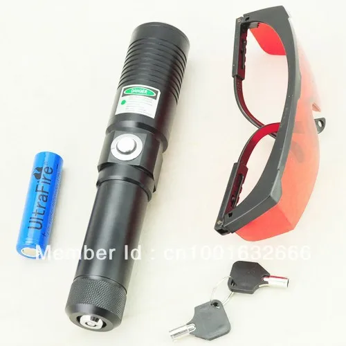High powerful 3000mw Green Laser Protective Goggles with 532nm Beam Laser( Free shipping wholesale price) |