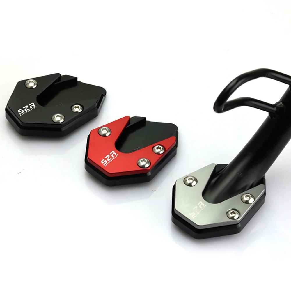 

Motorcycle Side Stand Enlarger Plate Kickstand Enlarge Extension Pad Support Plate For Suzuki GW250 GSX250 GSX250R DL250