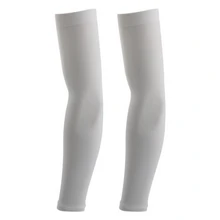 2pc/set New and High Quality Bicycle Golf Basketball Sun Protection Arm Sleeve Arm Cooler Gray