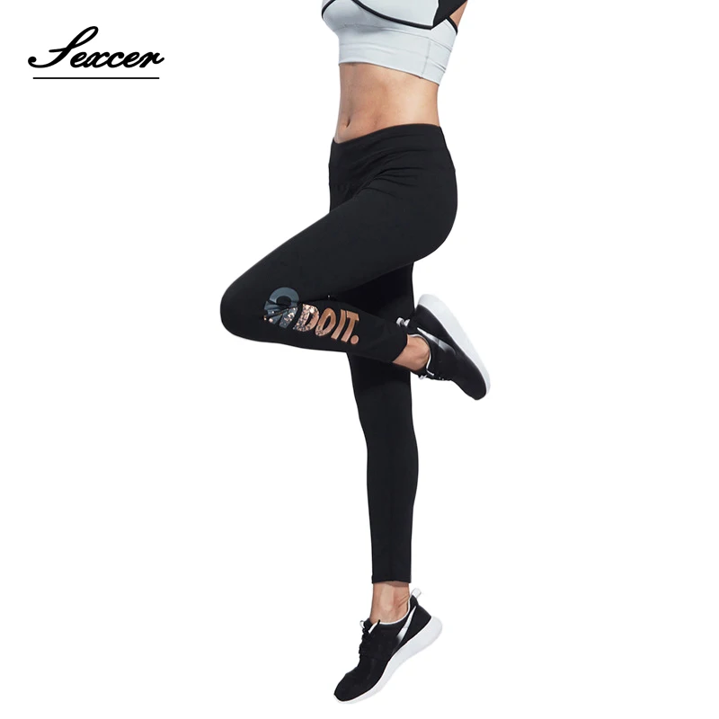 

Fitness Yoga Sports Leggings For Woman Sports Tight Letter Print Trousers Yoga Pants Gym Clothes Running Tights for Women