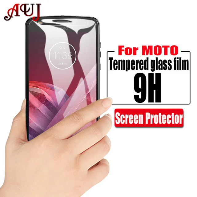 Cheap AUJ 9H Tempered Glass For Motorola Moto G4 G5 G6 Plus Play HD Screen Protector For Moto G5S Plus E4 X3 X4 Glass Film Cheap AUJ 9H Tempered Glass For Motorola Moto G4 G5 G6 Plus Play HD Screen Protector For Moto G5S Plus E4 X3 X4 Glass Film