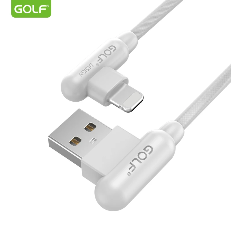 جولف 1 m الألعاب USB كابل شحن ل فون 5 S 6 6 S 7 8 زائد X XR XS ماكس SE سريع شاحن الهاتف المحمول USB كابلات البيانات