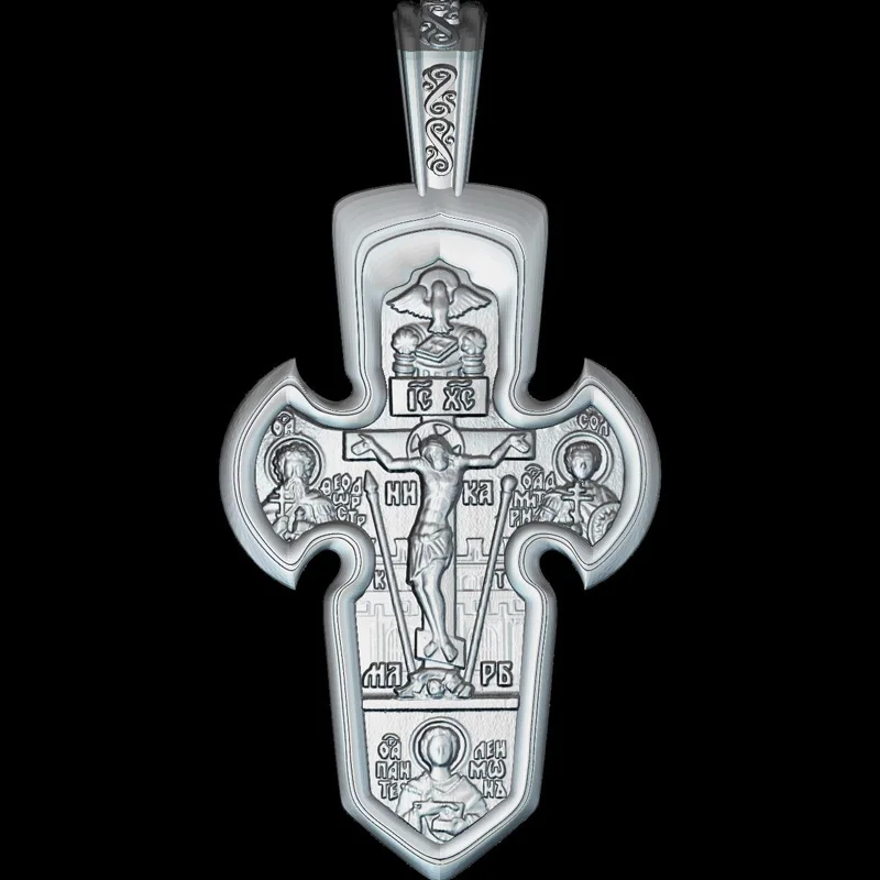 Christian cross 3D model relief figure STL format Religion 3d for cnc in file | Инструменты
