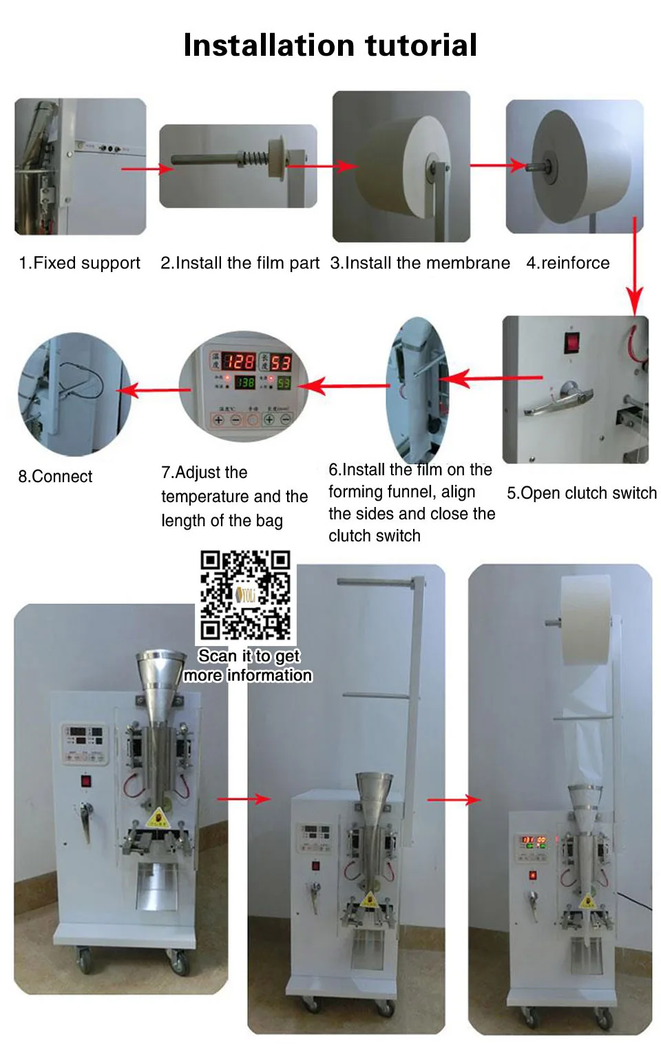 Pouch Packing Machine 10
