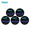 Нагревательные провода Glotech SS316L для электронного кальяна, 10 м в рулоне, предварительно подготовленные провода для испарителя RDA RBA RTA ► Фото 1/6