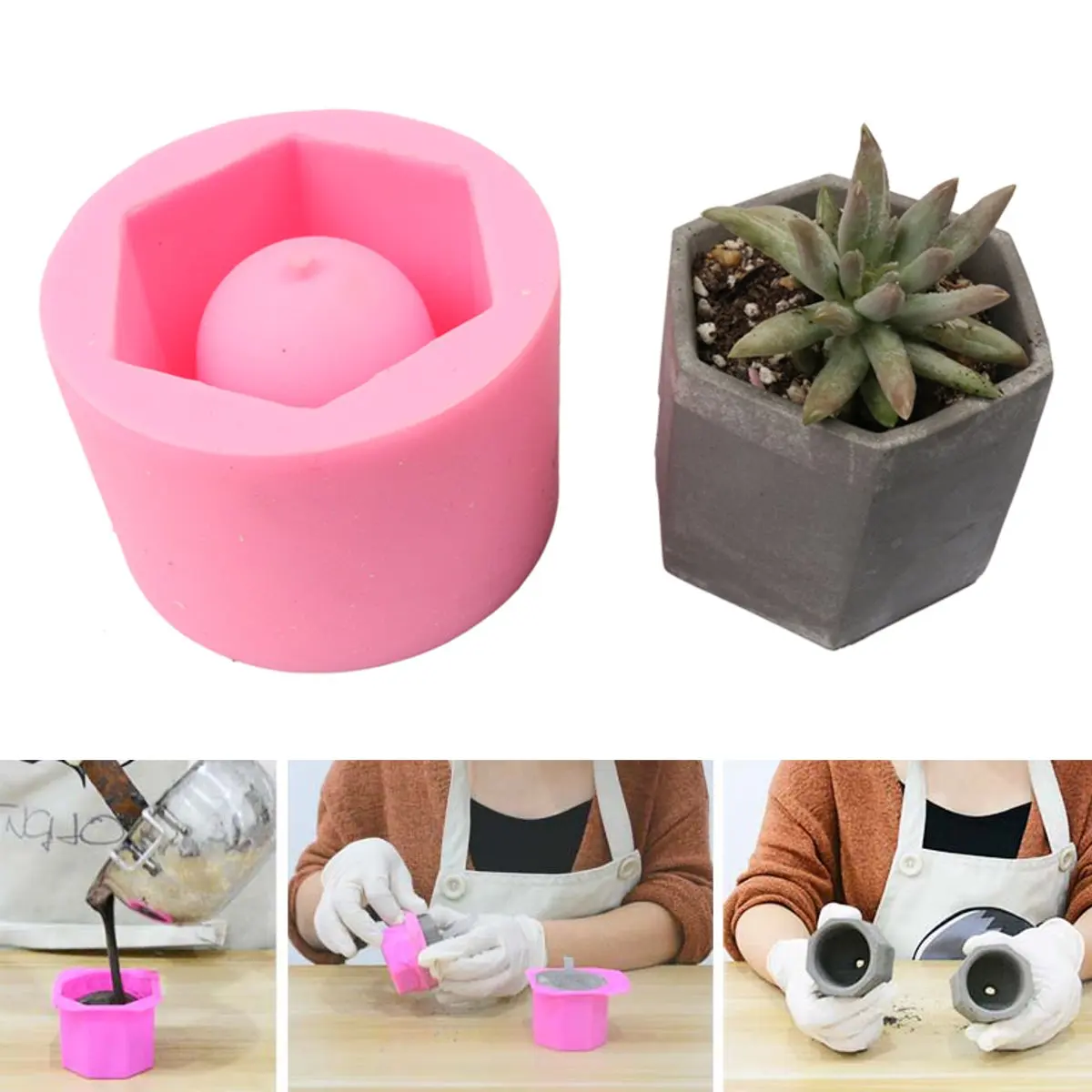 Силиконовая Форма Книга Для Кашпо Купить