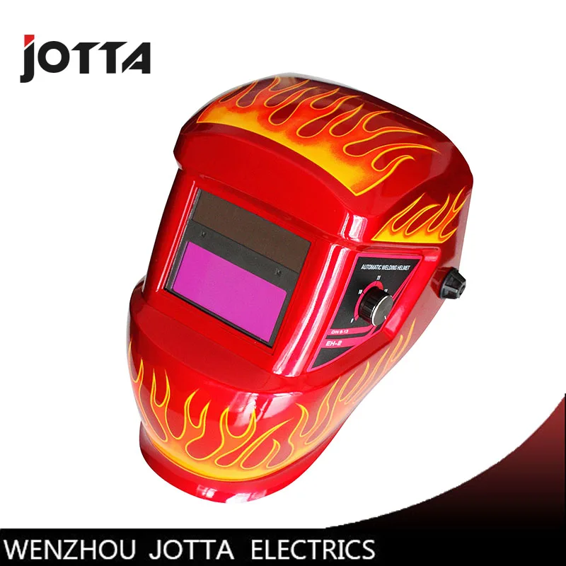 

red solar auto-darkening filter welding mask/helmet/welder cap/face mask for welding machine/plasma cuting tool