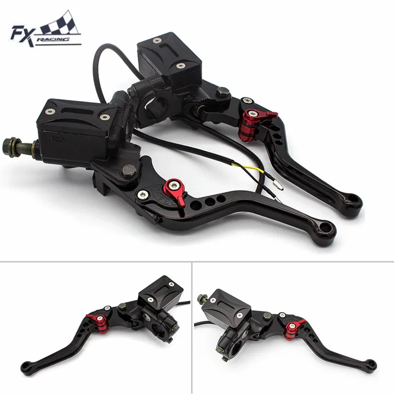 50CC 300CC Universal 22mm Motorcycle Master Cylinder Reservoir Lever