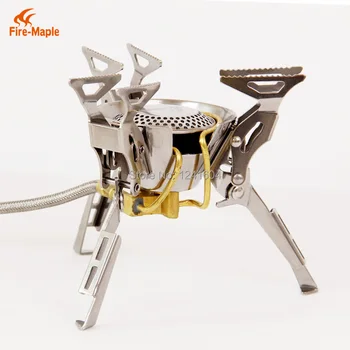 

Fire Maple Gas Stove Camping Cook Gas Stove Outdoor Camping Cooking Hiking Backpack Stove Stainless Steel FMS-100 2450W