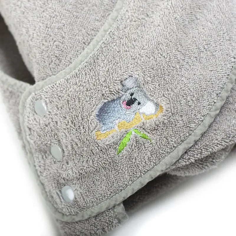 Baby Towel Bath Towel 90CM*90CM Combed Cotton Baby Bath Towel Hooded Apron Absorbent Kids Hooded Wipes Bath