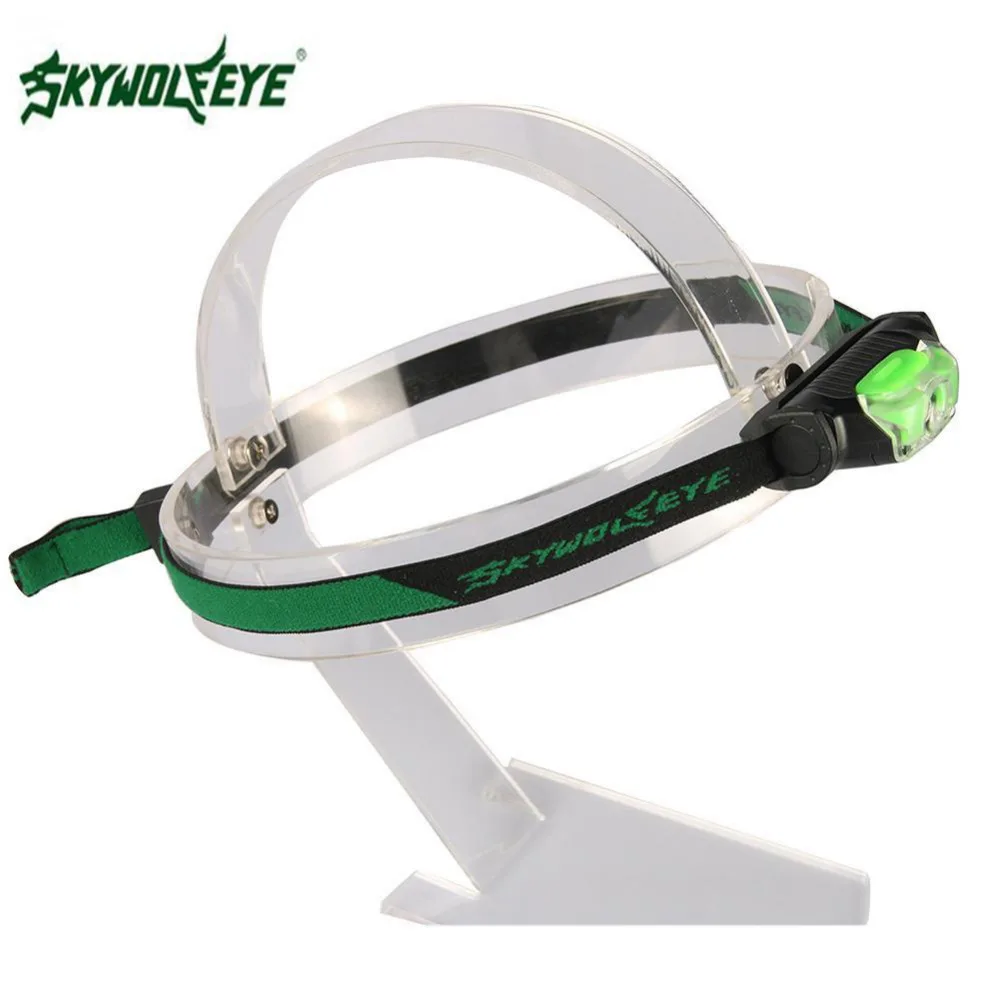 High quality led headlamp waterproof White + red light headlamps
