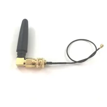 10 шт. 2,4 ГГц антенна Wifi антенна с Sma разъемом+ 10 шт. RF IPX/u. fl переключатель SMA кабель с гнездовой частью соединения
