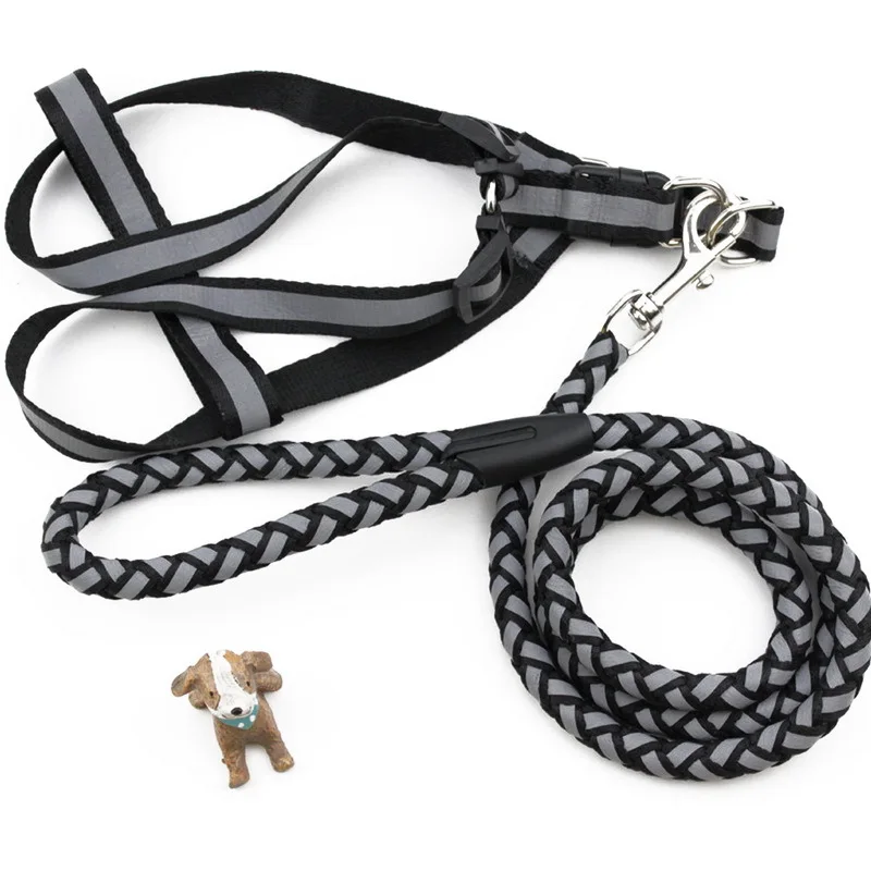 S,M,L Fashion Dog Harness and Leash Small Pet Harness Leash Set Pet Dog
